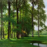 Landschaftsbild von Ferdinand Brunner