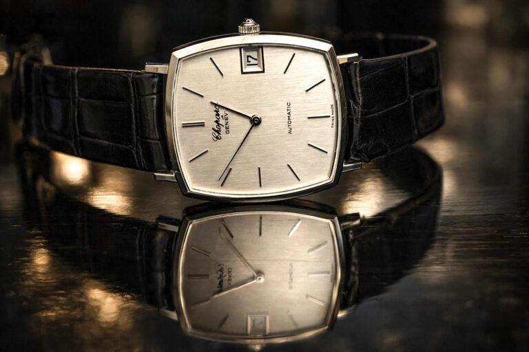 Chopard L.U.C Manufakturwerk, Detailaufnahme Genfer Streifen