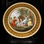 Porzellan_Altwien_Prunkteller_Augarten