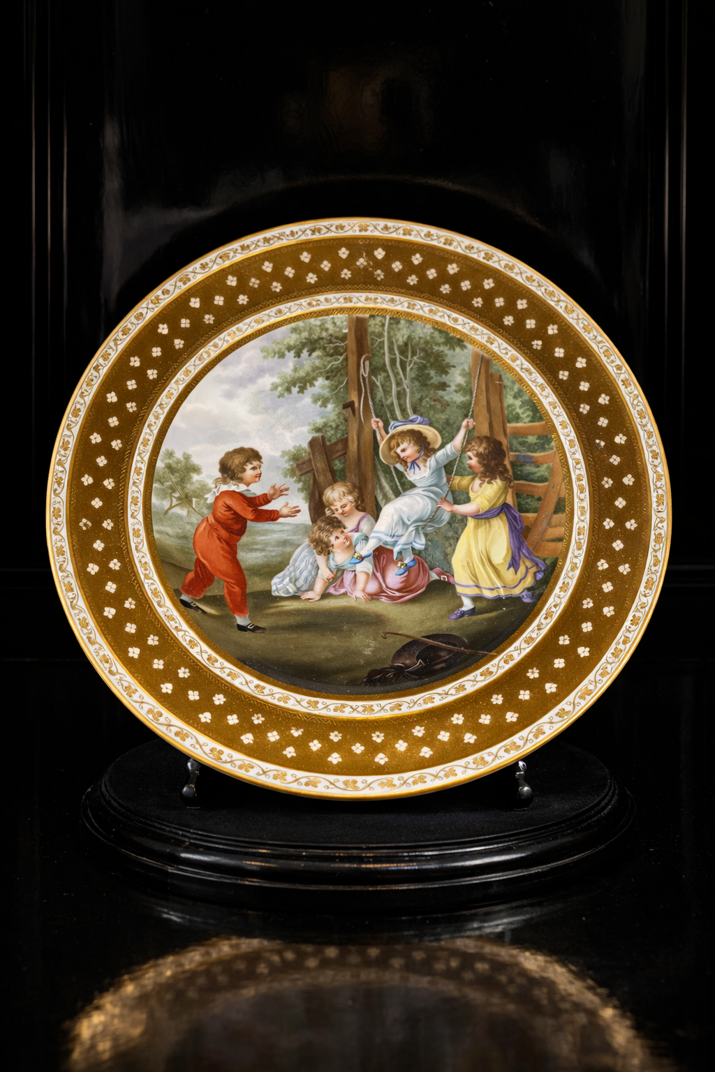 Porzellan_Altwien_Prunkteller_Augarten