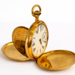 goldene antike taschenuhr zu verkaufen