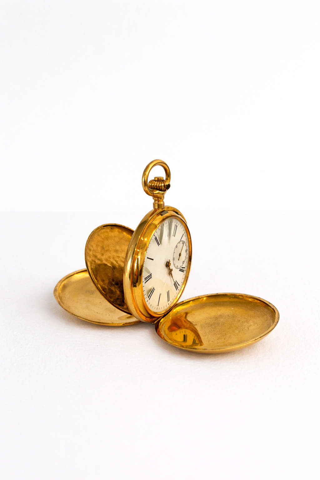 goldene antike taschenuhr zu verkaufen