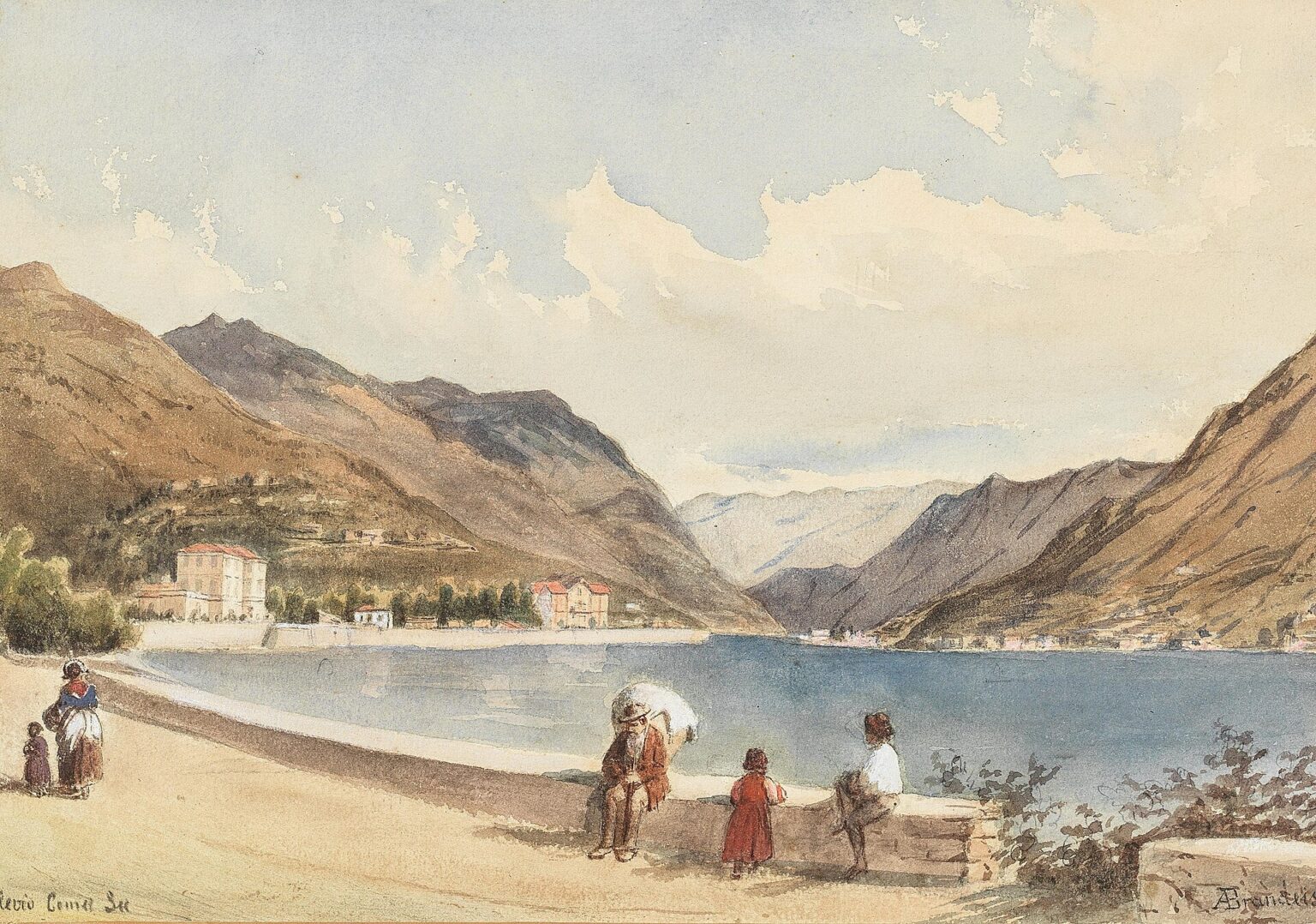 Blevio am Comer See, Antonietta Brandeis