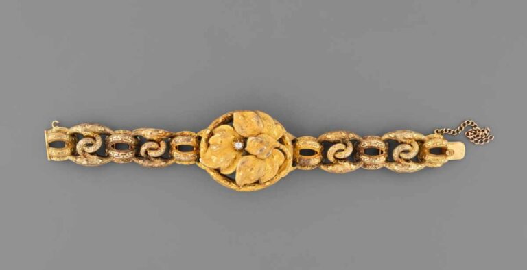 Armband aus Messinggold Nieznany - Bransoleta z dętego złota