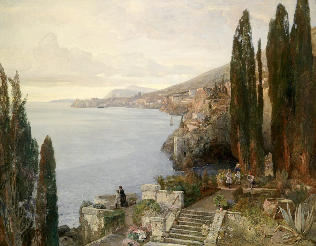 Blick auf Ragusa, von Emil Jakob Schindler - Dorotheum, Public Domain
