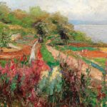 Von Olga Wisinger-Florian - eine Küstenlandschaft
